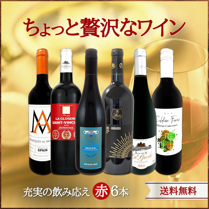 送料無料】第182弾!【送料無料】当店厳選！これぞ極旨赤ワイン！『大