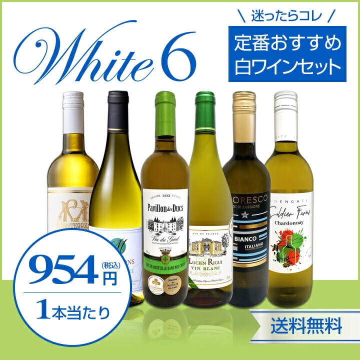 送料無料】第237弾 美味しい辛口白ワインだけを当店が厳選特大感謝の大