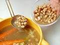 パスタ・エ・ファジョーリ（パスタと豆のスープ）の作り方：3