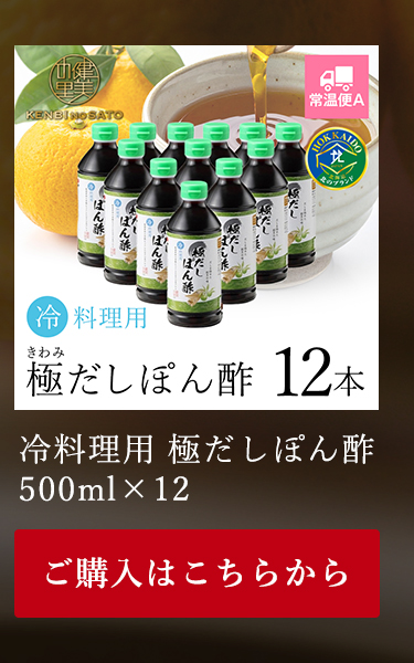 冷料理用　極だしぽん酢