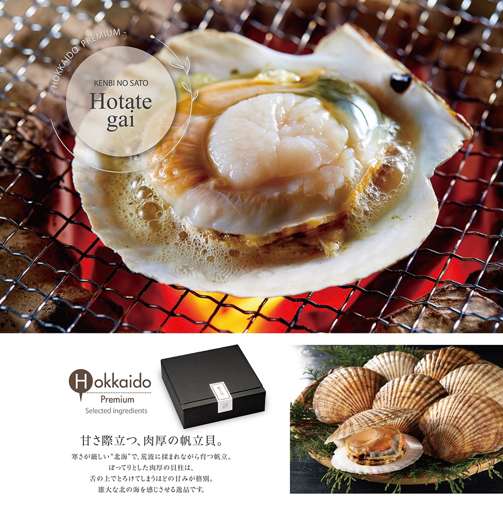 健美の里の帆立貝