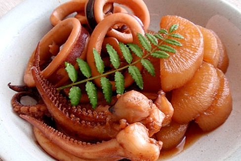 いかと大根の煮物