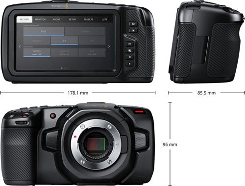 (受注生産) Blackmagic Pocket Cinema Camera 4K Blackmagic