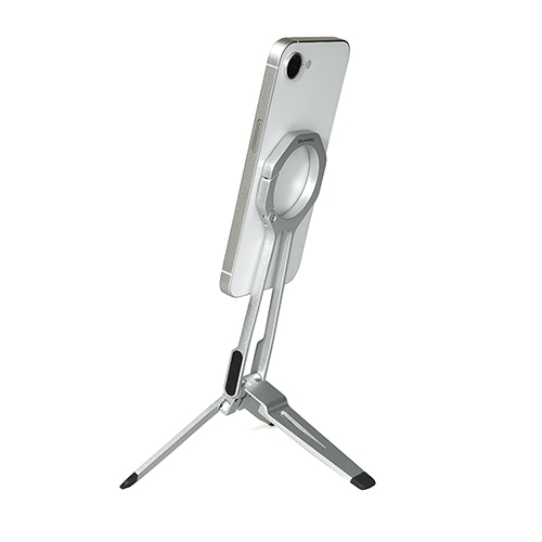 即配】EXAPRO マグネティックモバイルスタンド ブラック XP-MS01BK