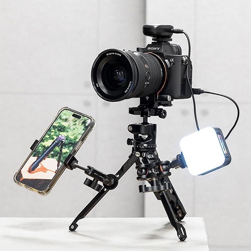 即配】(KT) MAMBAPOD クランプ式三脚 雲台キット Silence Corner【送料