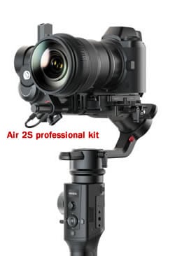 即配】 （KT） カメラ用ジンバル MOZA Air 2S professional kit MAG02 
