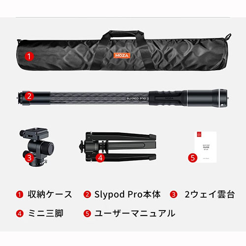 即配】電動スライダー Slypod Pro SPD12 モザ MOZA 【送料無料