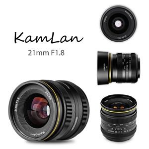 取寄】 (SJ) 21mm F1.8 ソニーEマウント KAMLAN カムラン 交換レンズ