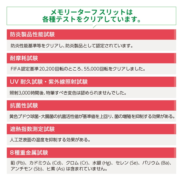 メモリーターフスリット 幅55/幅75/幅95/×長さ5m/ロール 芝丈28ｍｍ