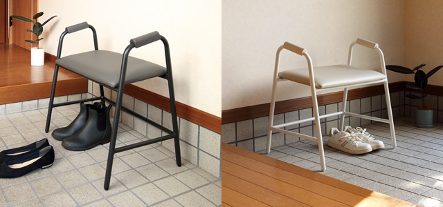 4070シリーズ】立ち上がりサポート玄関スツール｜RSP-GS1｜機能性と