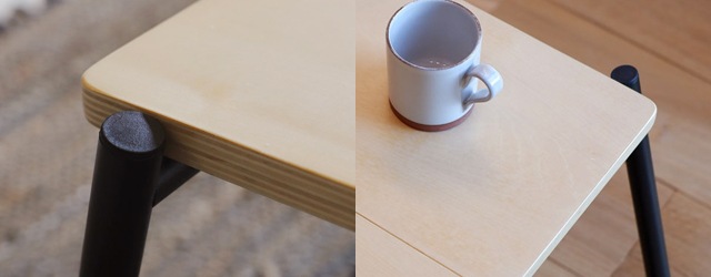 日東 アイアンレッグリビングテーブル ILLT-UC