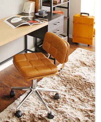 compact desk chair
