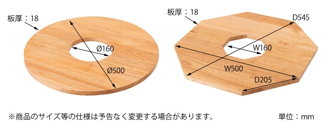 プランターテーブル　サイズ