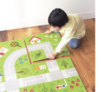 kids road panel carpet