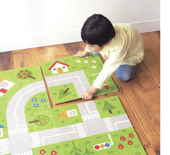 kids road panel carpet