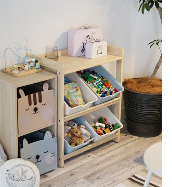 kids toy box rack buzz