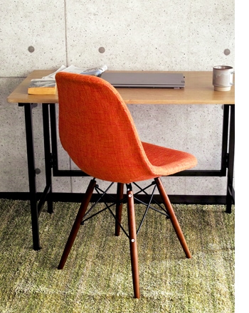 eames side shell chair fabric