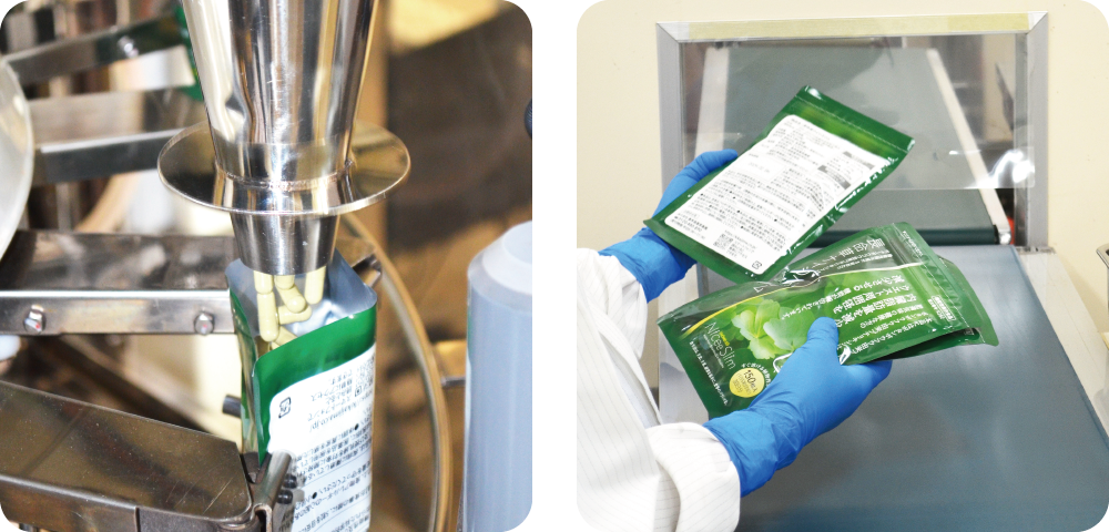 品質管理に最大限配慮した生産体制