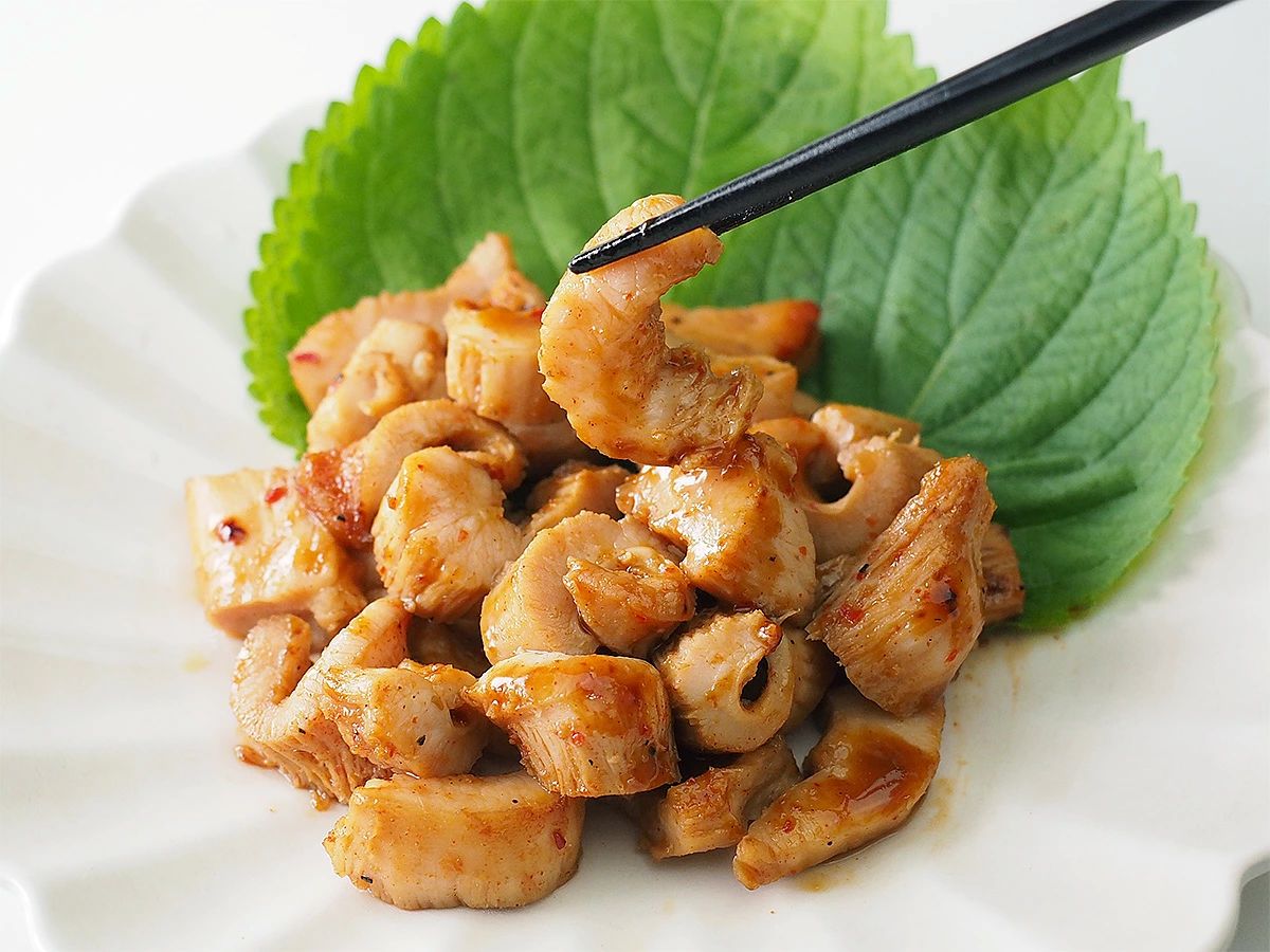 フライパンで焼くだけで美味しい上ミノの出来上がり