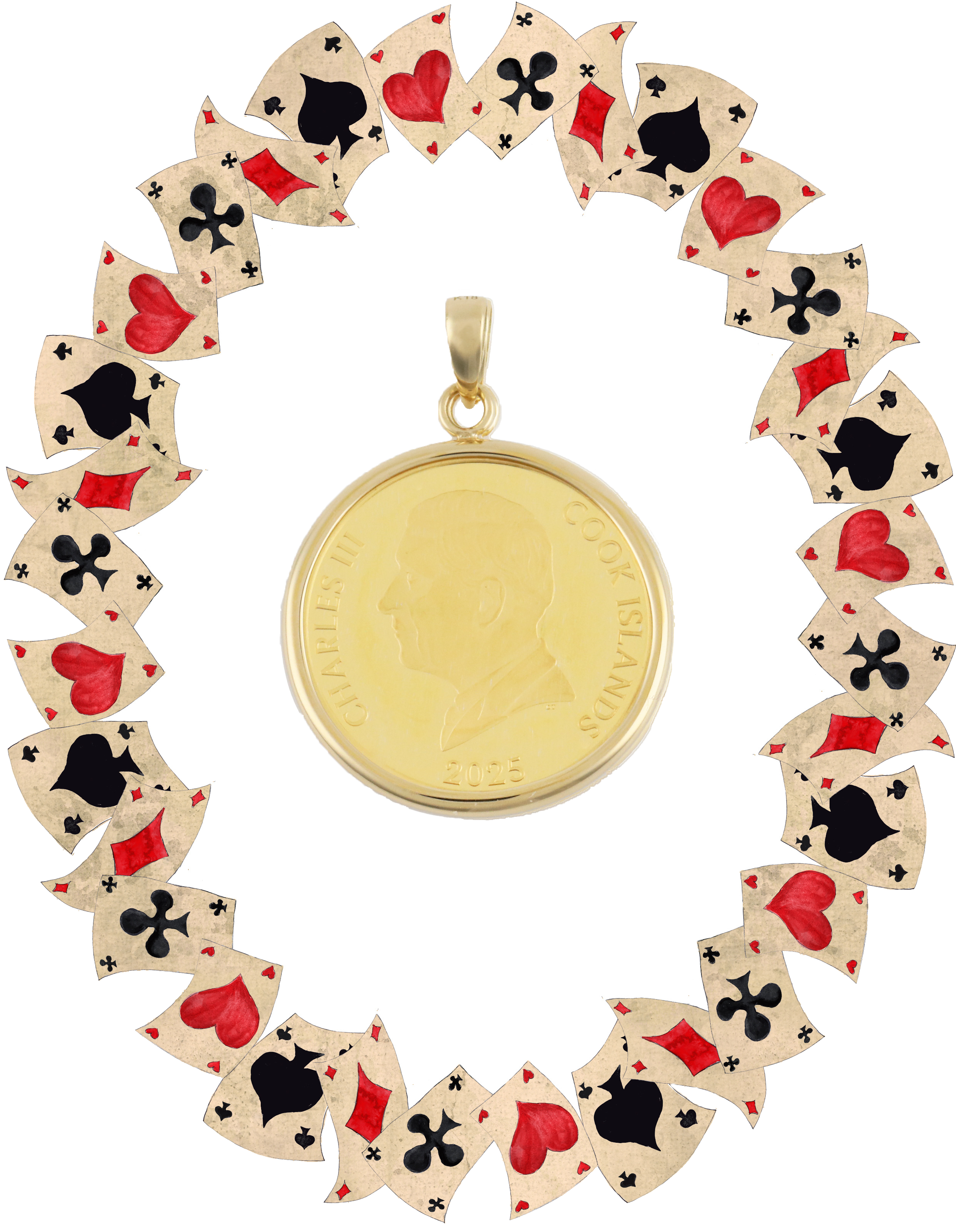 チャールズ3世純金コイン