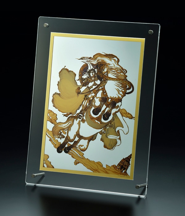 天野喜孝　黒い炎　商品画像