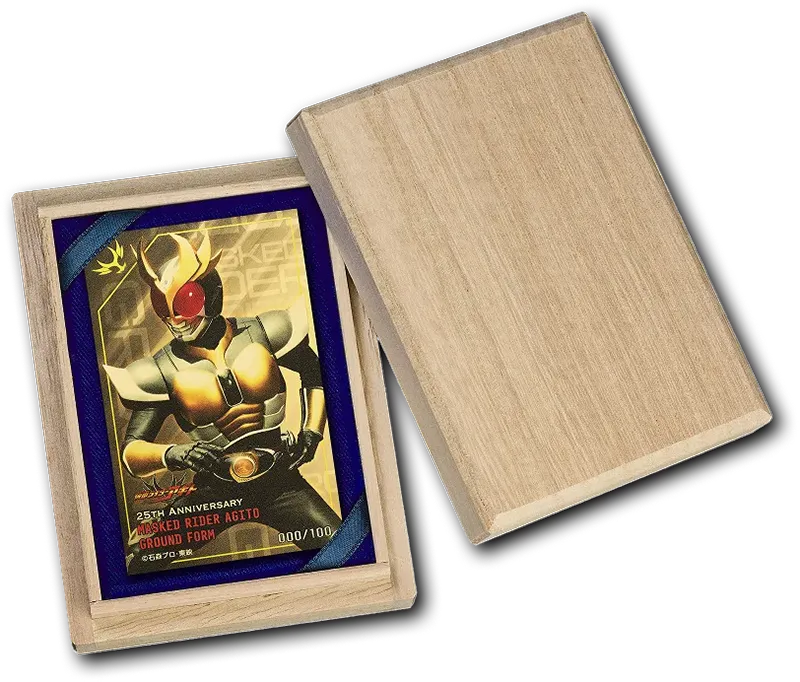 仮面ライダーアギト グランドフォーム 純金カード 0.5g