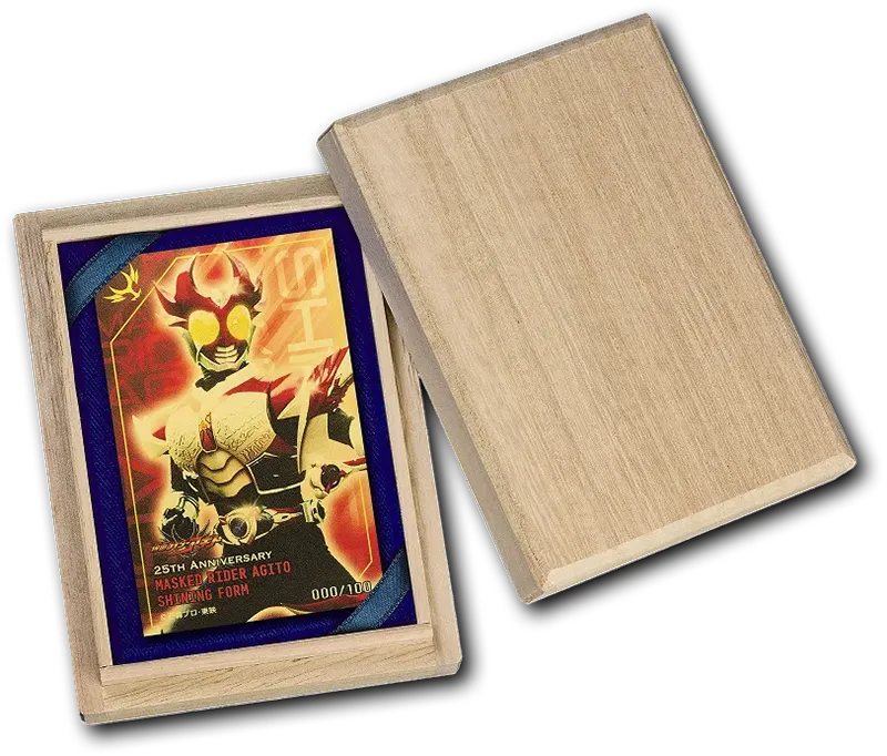 仮面ライダーアギト シャイニングフォーム 純金カード 0.5g