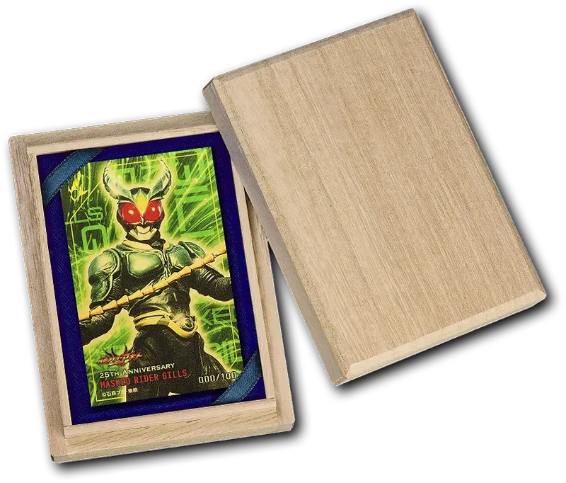 仮面ライダーギルス 純金カード 0.5g