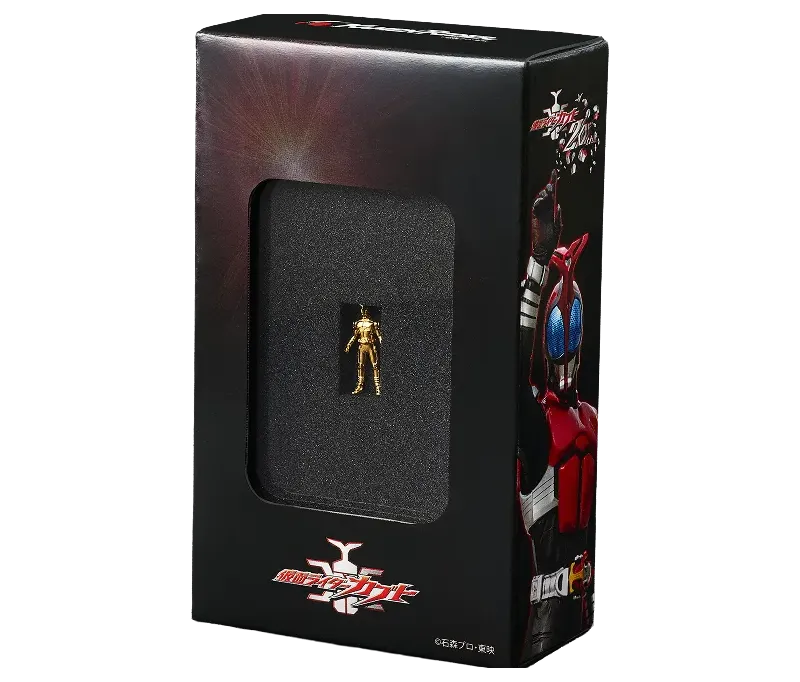 仮面ライダーカブト ライダーフォーム A 純金立像 1g