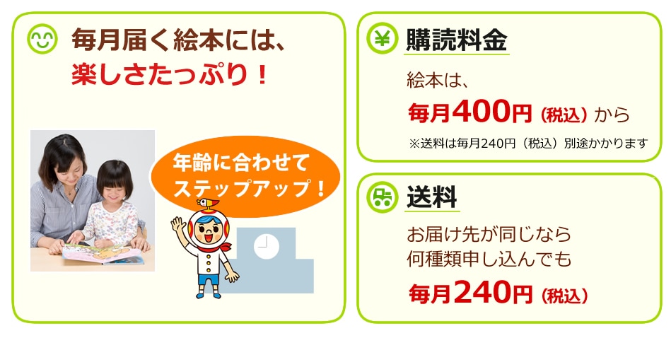 ����Ϥ����ܤˤϡ����ڤ��ߤ����äפꡪ��ǯ��˹�碌�ƥ��ƥåץ��åס����������⡡���ܤ����400�ߡ��ǹ��ˤ��顡�������Ϥ��Ϥ��褬Ʊ���ʤ鲿���࿽������Ǥ����240�ߡ��ǹ��ˤǤ���