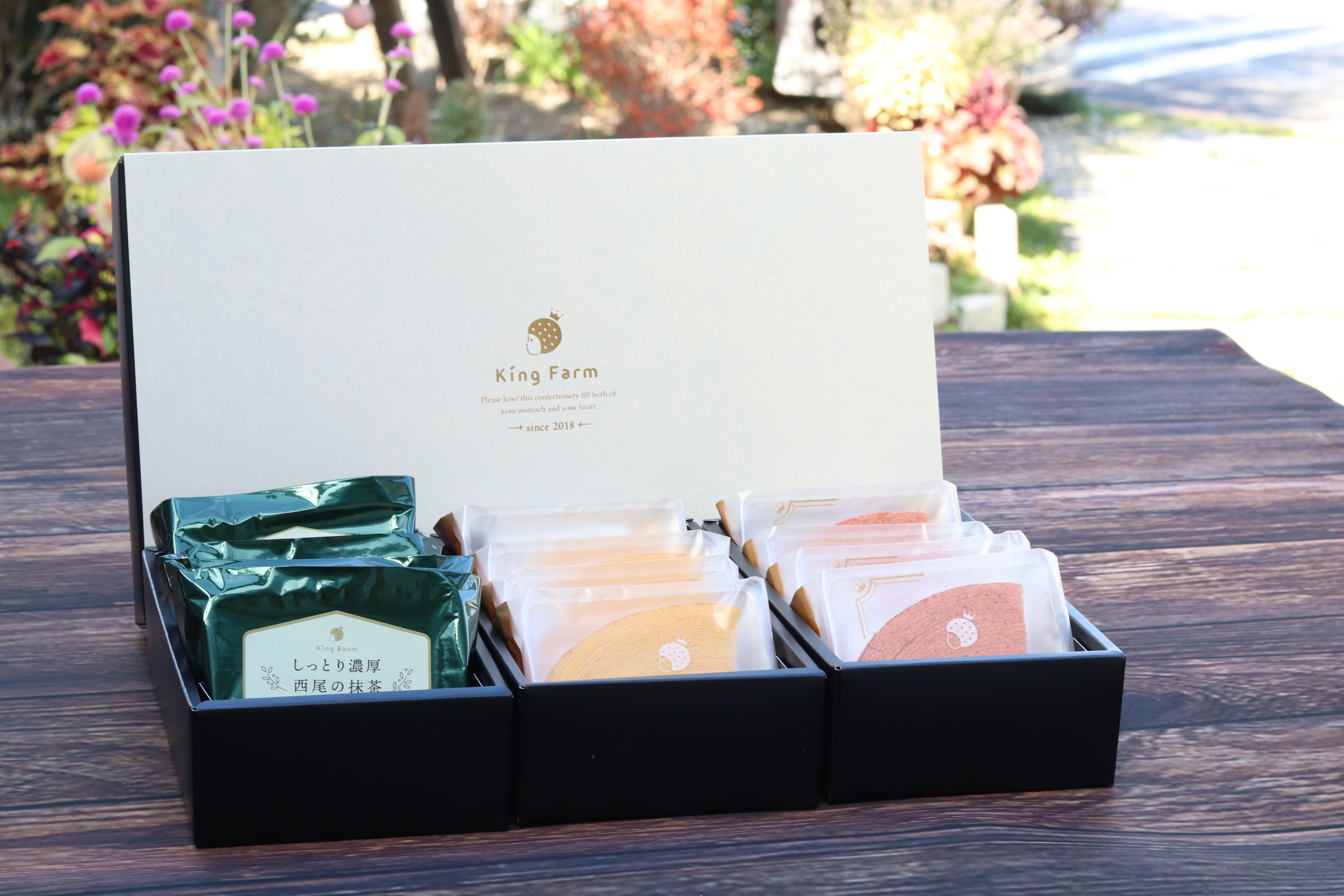 個装箱に収められた商品の写真