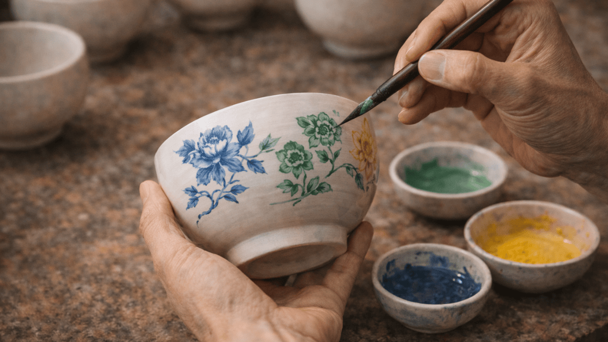 underglaze painting