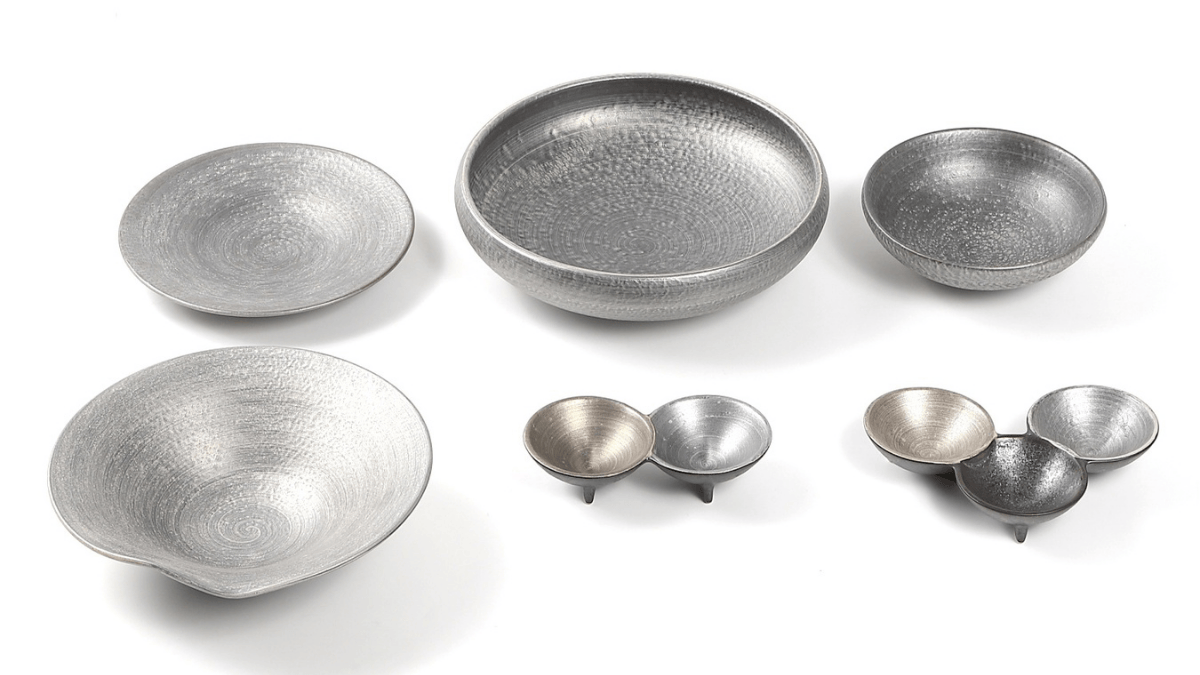 デザインと実用性を兼ね備えた【陶悦窯】晶雲母銀シリーズ