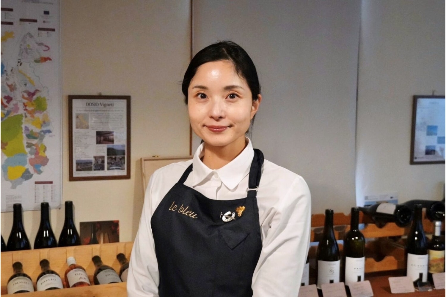 北海道 LE BLEU Wine & Food　店主　梶山さん
