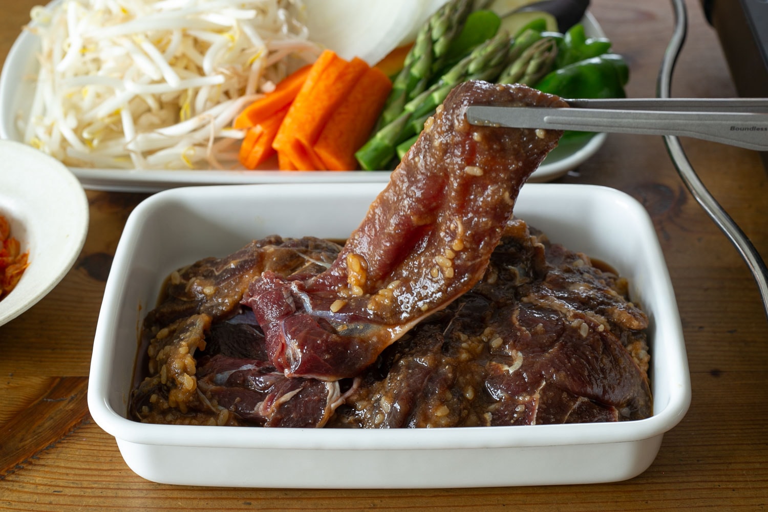 北海道の野生の鹿肉。ヘルシーなジンギスカン