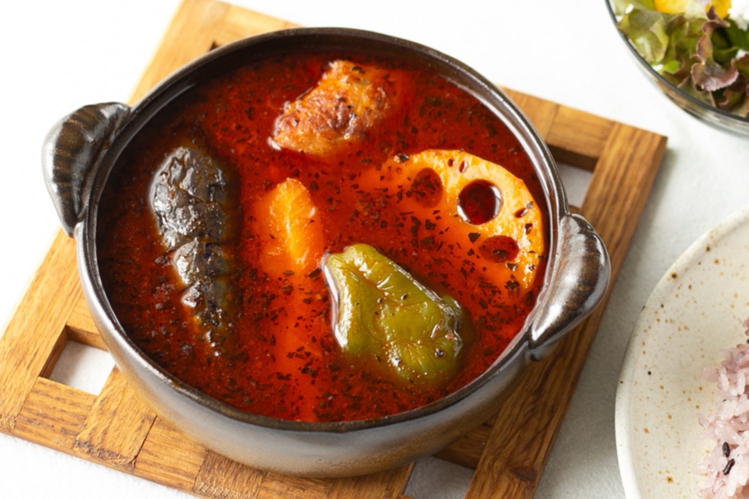 北海道 北見 drop-in スープカレー 地元の野菜