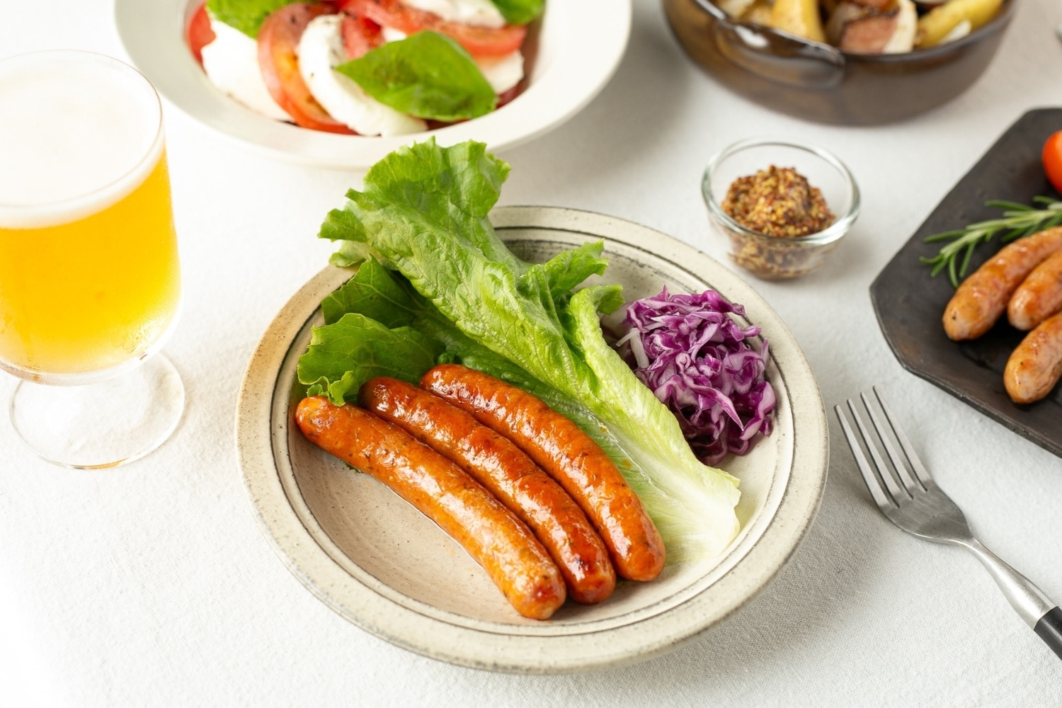 北海道 南幌町 ハントヴェルク ビールに合うチョリソー