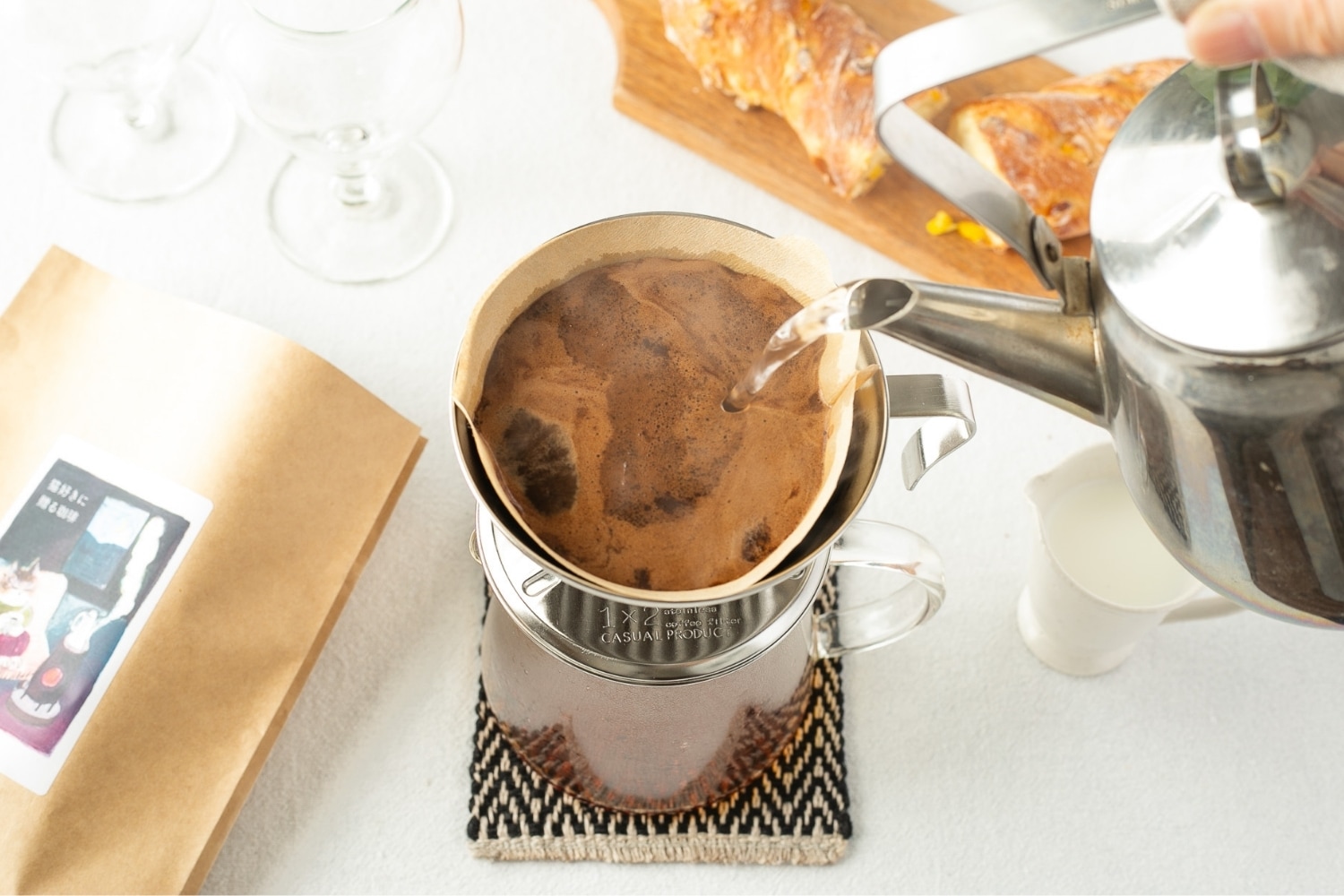 コーヒー ドリップで淹れる