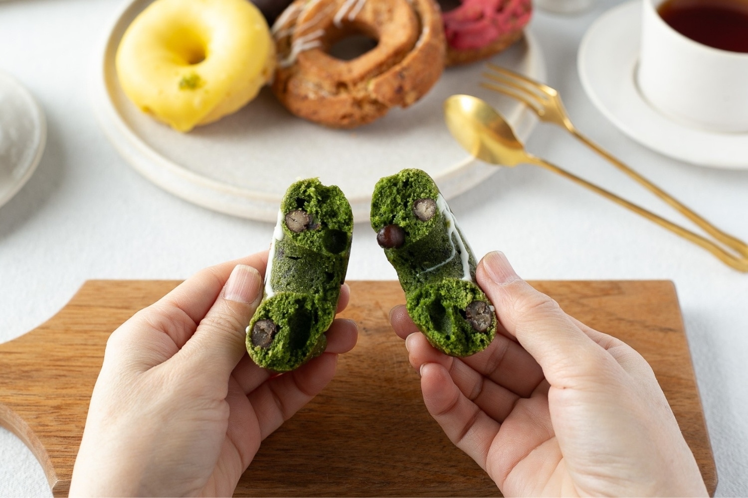 北海道 豆腐 おから 焼き ドーナツ 抹茶