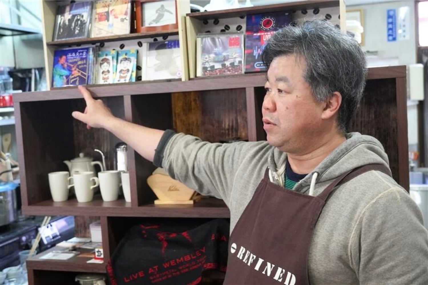 北海道 珈琲淹REFINED朝日店　店主　平塚 直樹さん