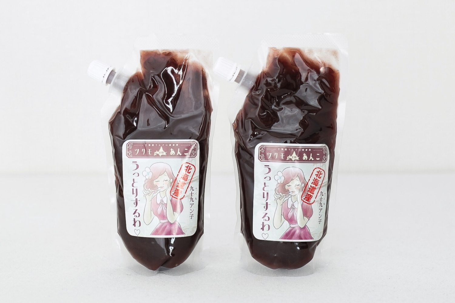 北海道産のチューブ入りあんこ「九十九アン子」