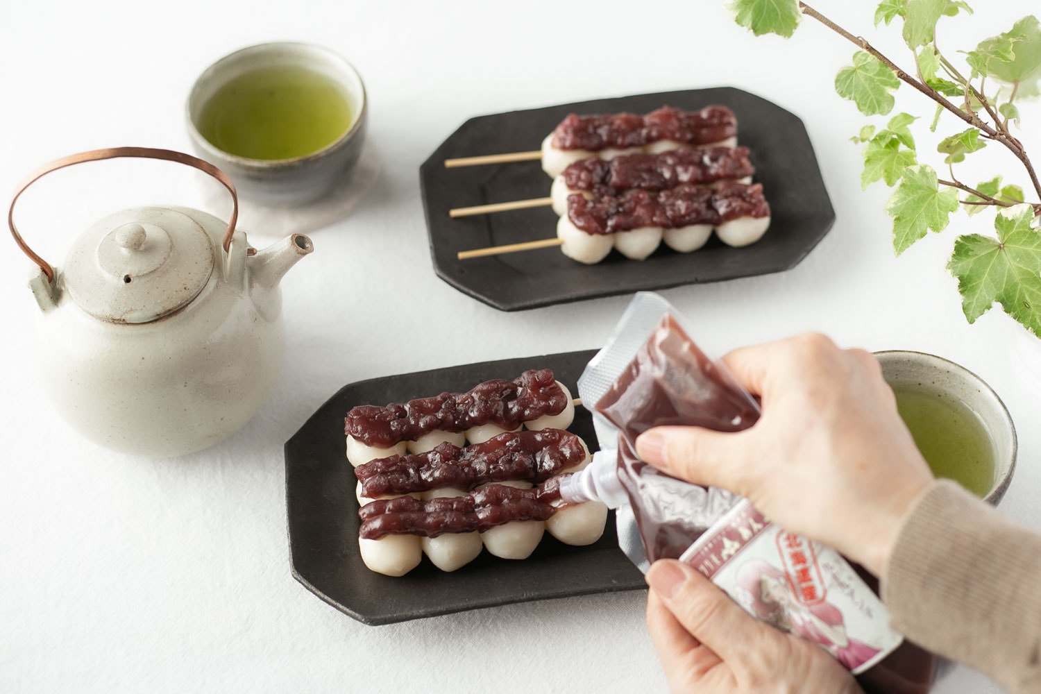 北海道素材のあんこを和風スイーツに