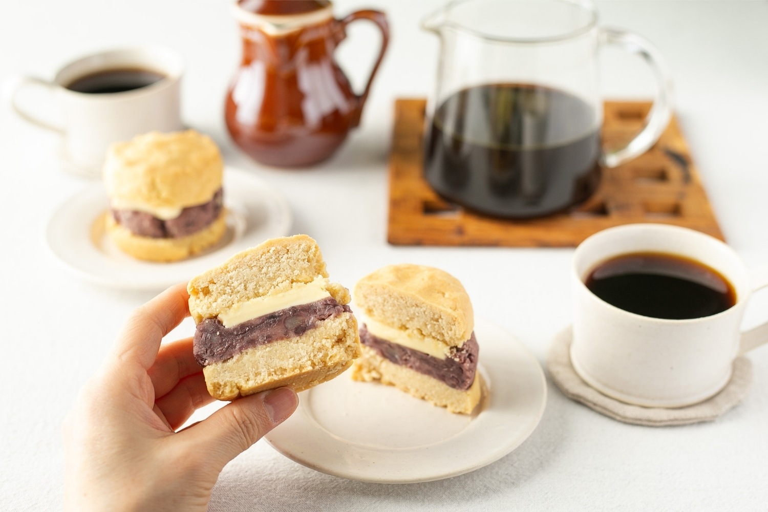 北海道産あずき100%のあんこをふんだんに使用