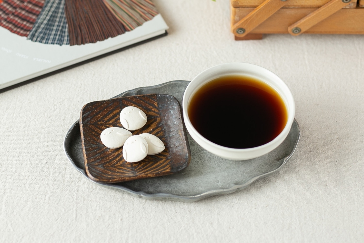 北海道 小樽 つくし牧田 シマエナガ 和三盆