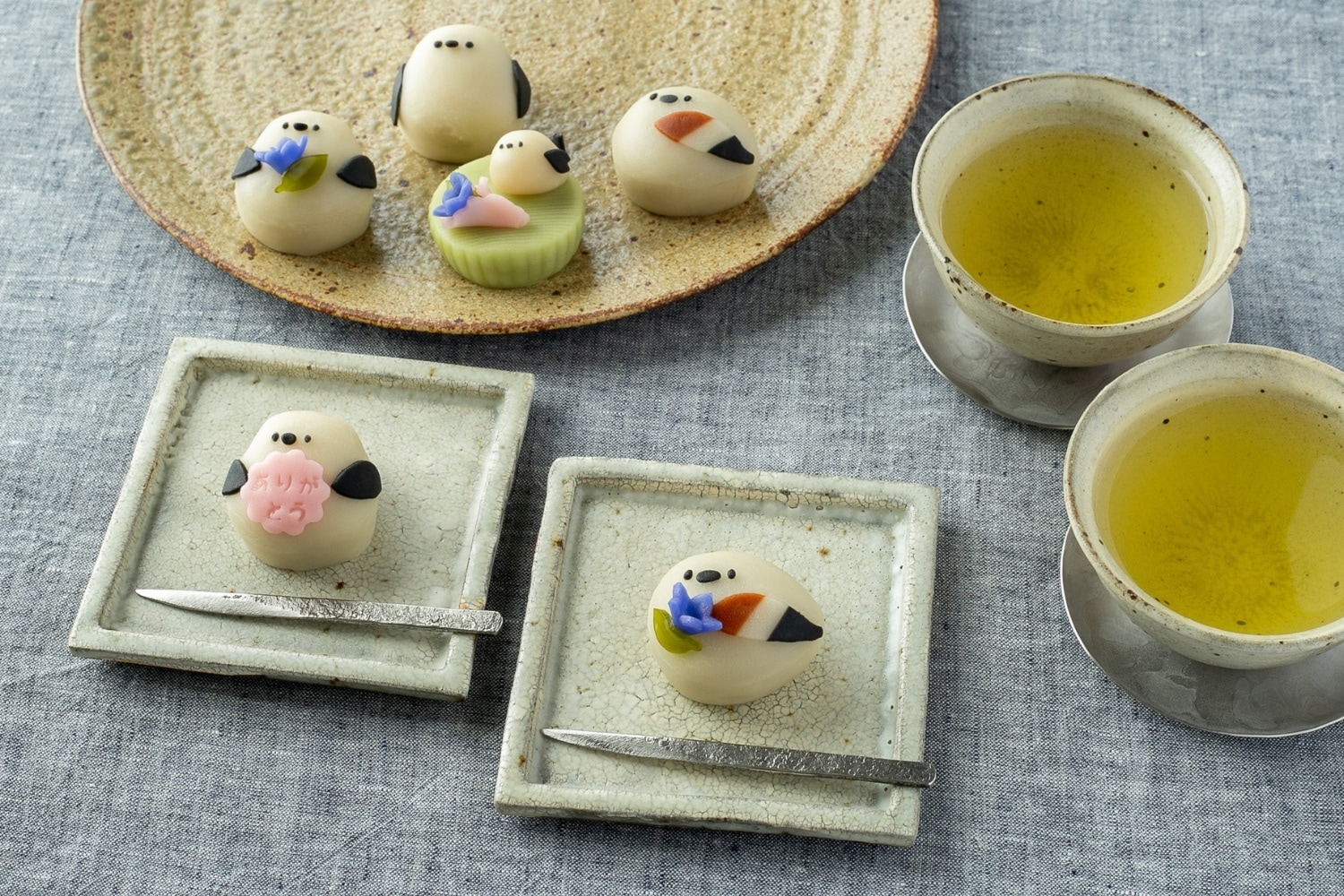 北海道 小樽 つくし牧田 シマエナガ 練り切り 限定