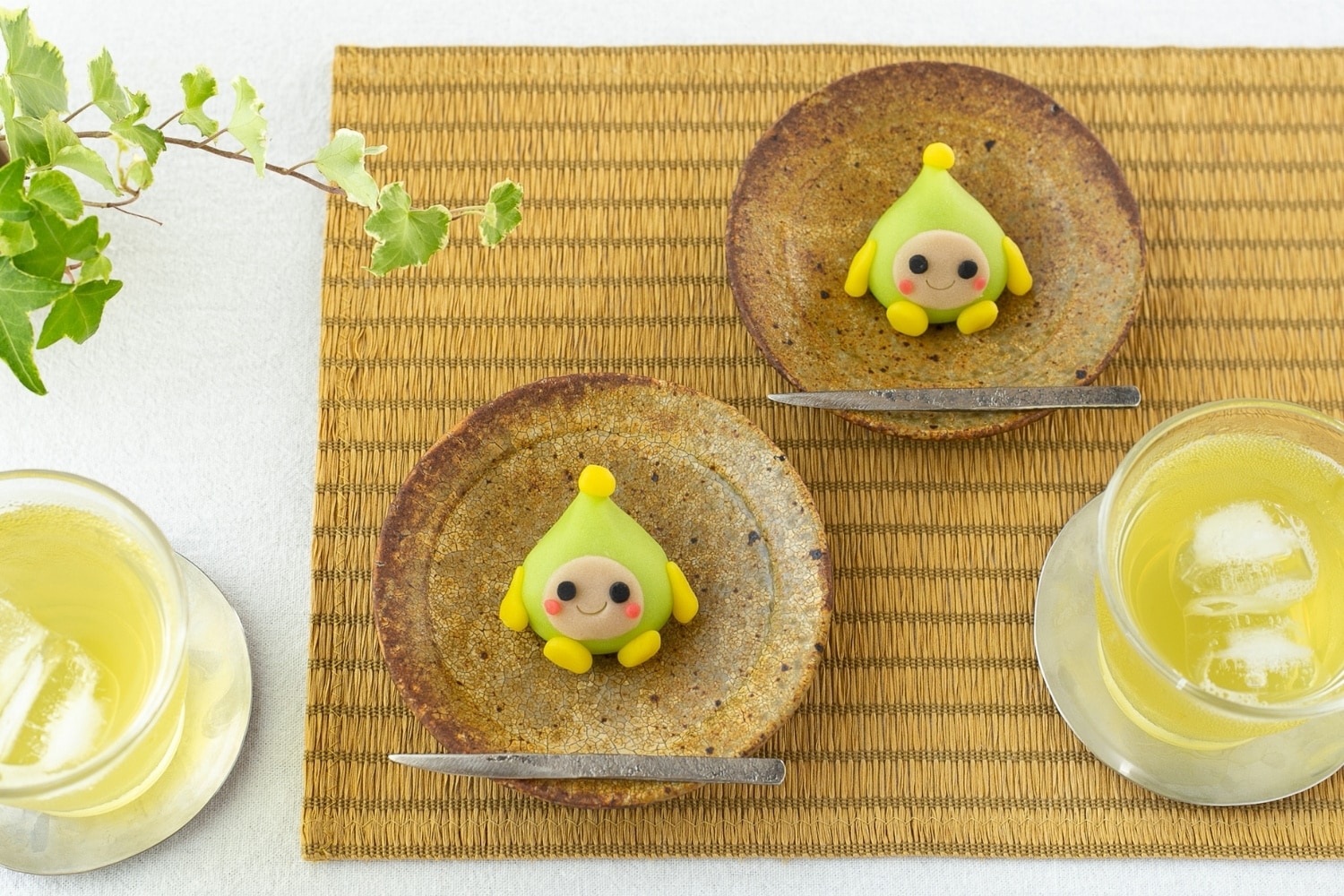 北海道 小樽 つくし牧田 ほくでんキャラクター エネモ 練り切り