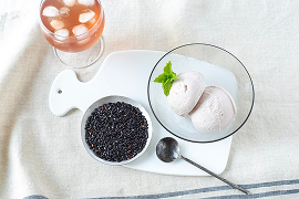 【きらめくストア限定！オリジナルフレーバー入り】『くろこめ茶ラテ』ジェラートセット