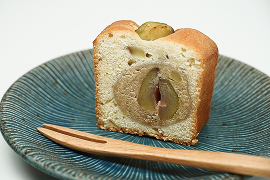 ～絶品栗スイーツ～たっぷり栗のパウンドケーキ（1本）