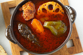 「drop-in」の冷凍チキンスープカレー ４食セット