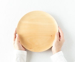 【高橋工芸の木のうつわ】Caraプレート 22㎝